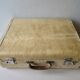 Suitcase covered with natural leather, 1950s