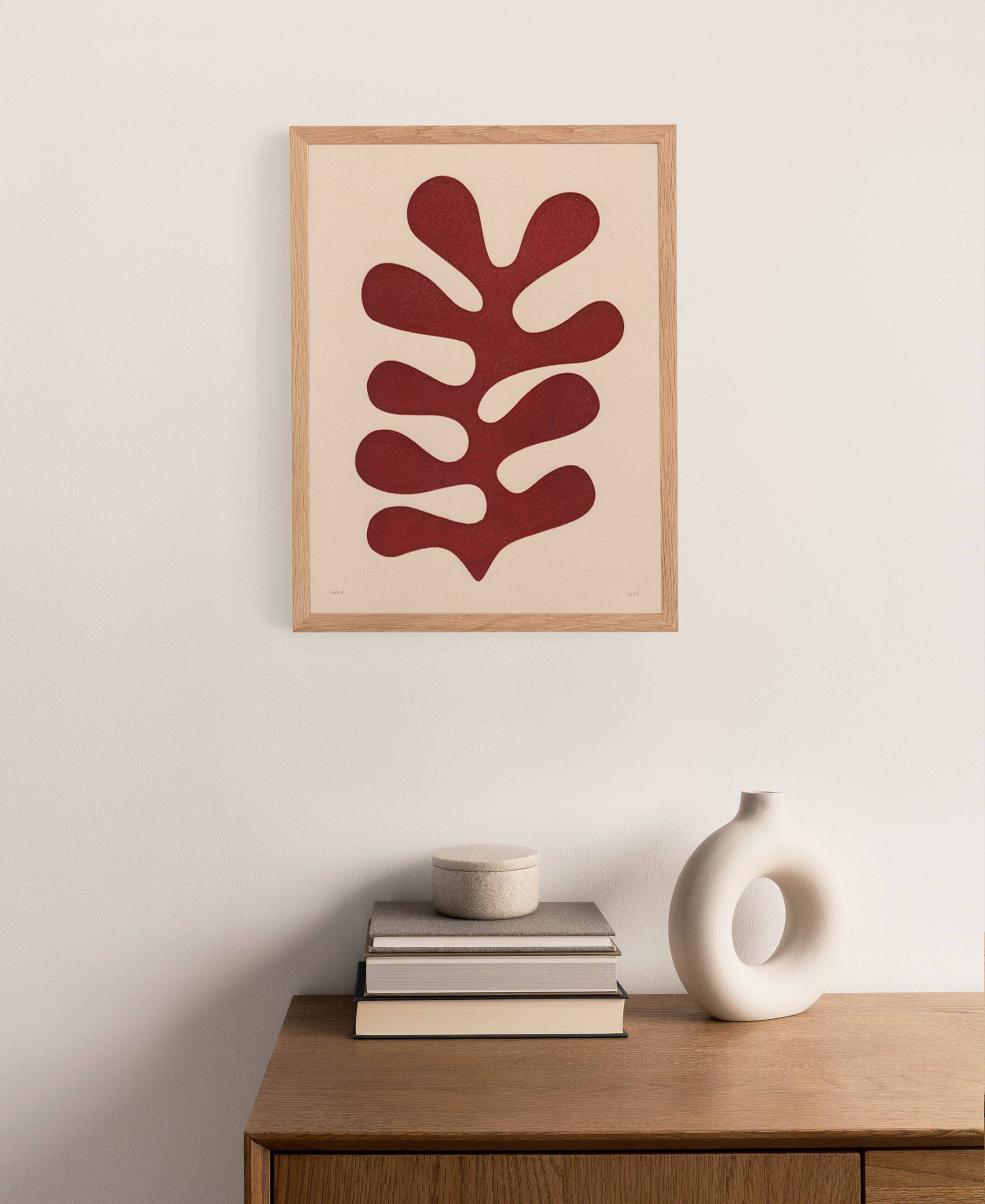 Painting on paper after Matisse 30x40 signed Eawy