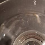 Crystal fruit bowl with 6 small bowls