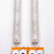 Set Elongated wall lamps by Honsel Leuchten with bubble glass, 1960