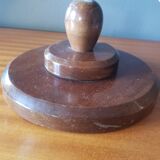 Ancient Light Earth Globe by Girard, Barrère and Thomas