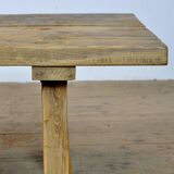Vintage oak butcher's table/farmtable, 1920s