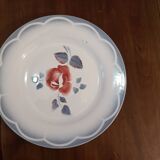Plates Digoin Sarreguemines, St Amand and Moulin des loups