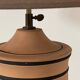 Lampe terracotta façon chanel vintage