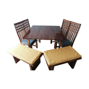 Lot table carré 6/8
