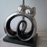 Vintage lamp the cats