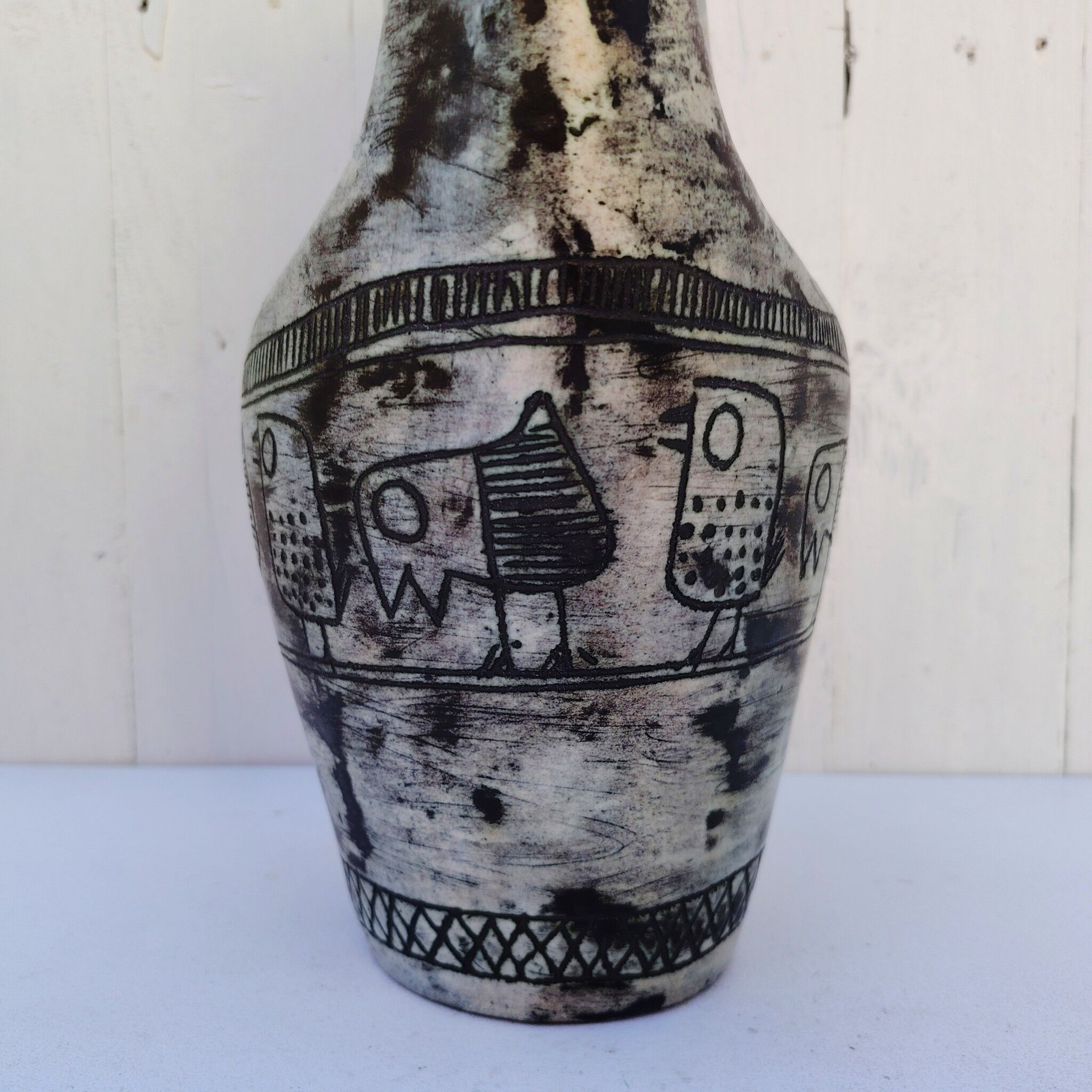 Large zoomorphic vase, ceramic by Jacques Blin