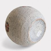 Bitossi by Aldo Londi Chamotte Ball Vase, Italy, 1960s