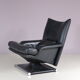 1980s lounge chair by Mathias Hoffman for Rolf Benz, Germany