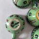 6 mini tasses HB Quimper vert vif