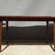 Table scandinave 2 allonges teck "plateau dans son jus"