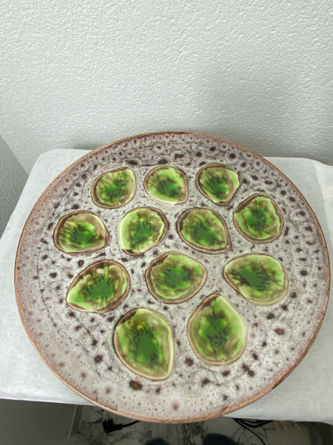Vallauris oyster tray