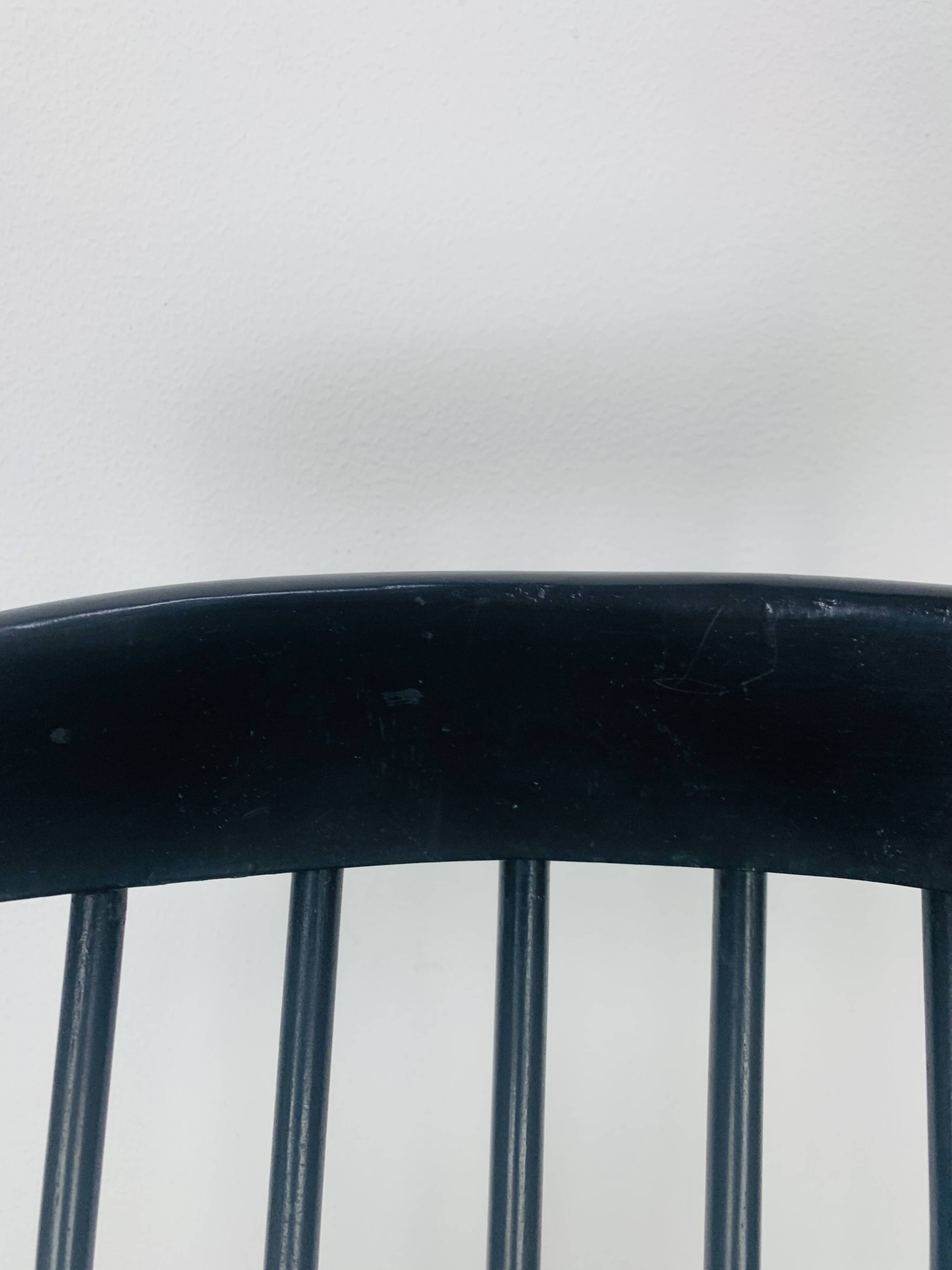 Scandinavian rocking chair in Tapiovaara style, 1960s