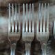 14 antique silver-plated cutlery sets