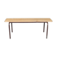 Banc d'écolier vintage