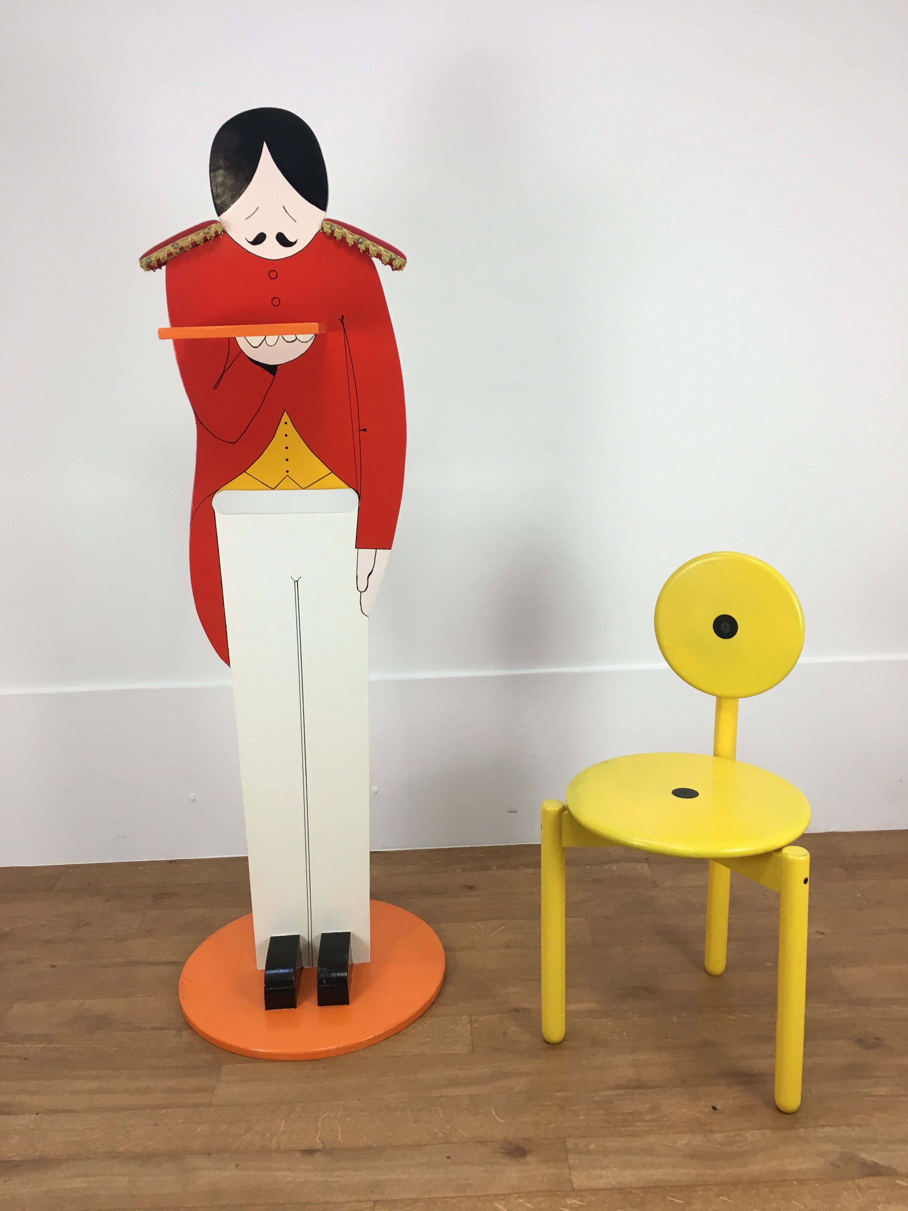 Night valet "Butler" with extravagant style, 60s