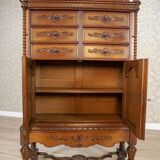 Renaissance Revival Cabinet in Walnut, 1900