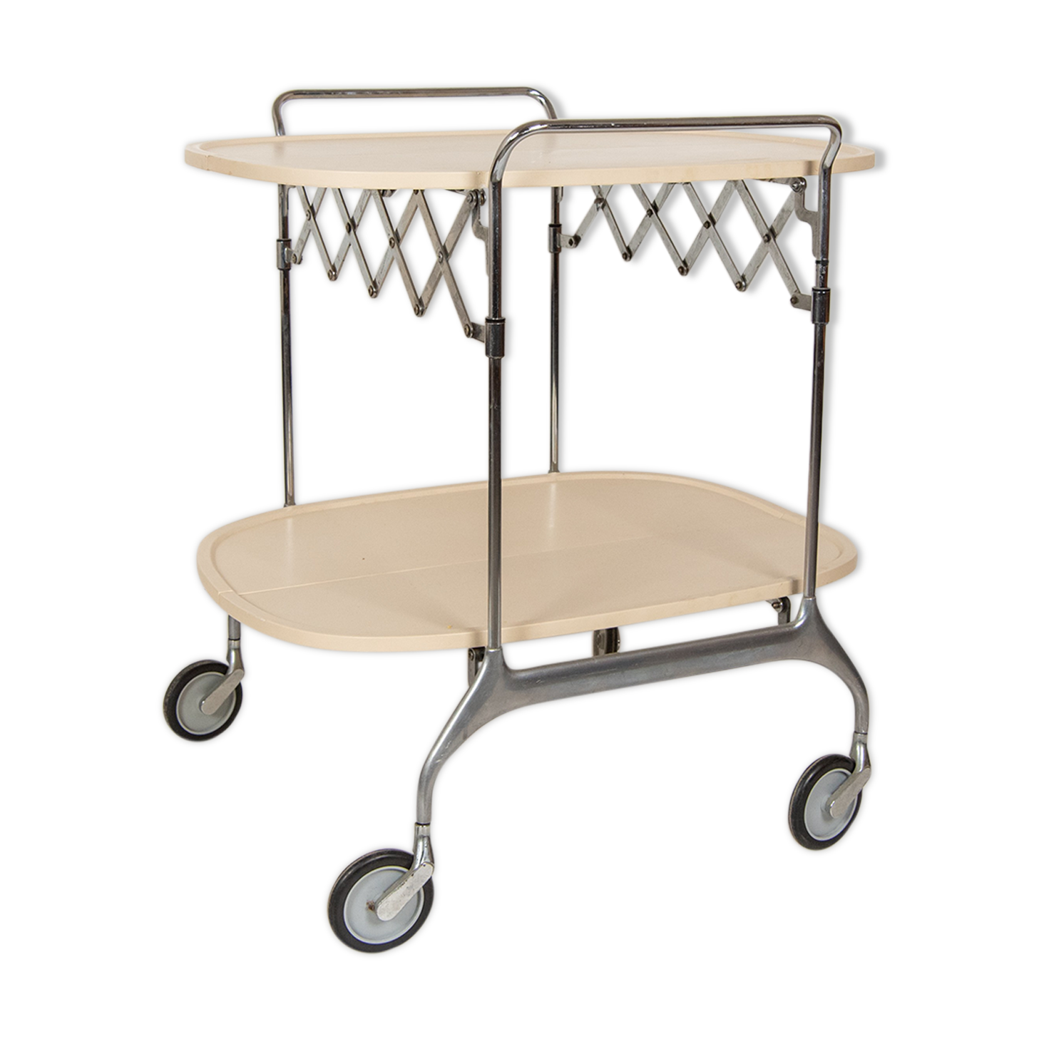 1980s Gastone Trolley cart. Antonio Citterio for Kartell