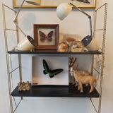 Vintage metal wall shelf