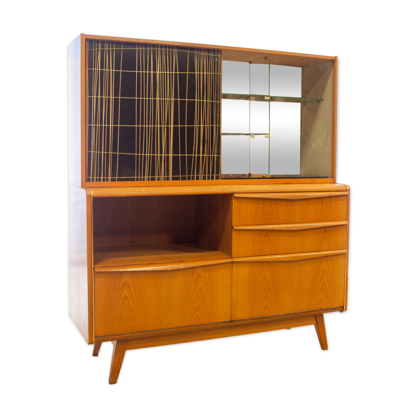 Buffet U 372 / 386 by Bohumil Landsman and Hubert Nepozitek For Jitona Sobeslav