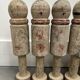 Old wooden skittles game
