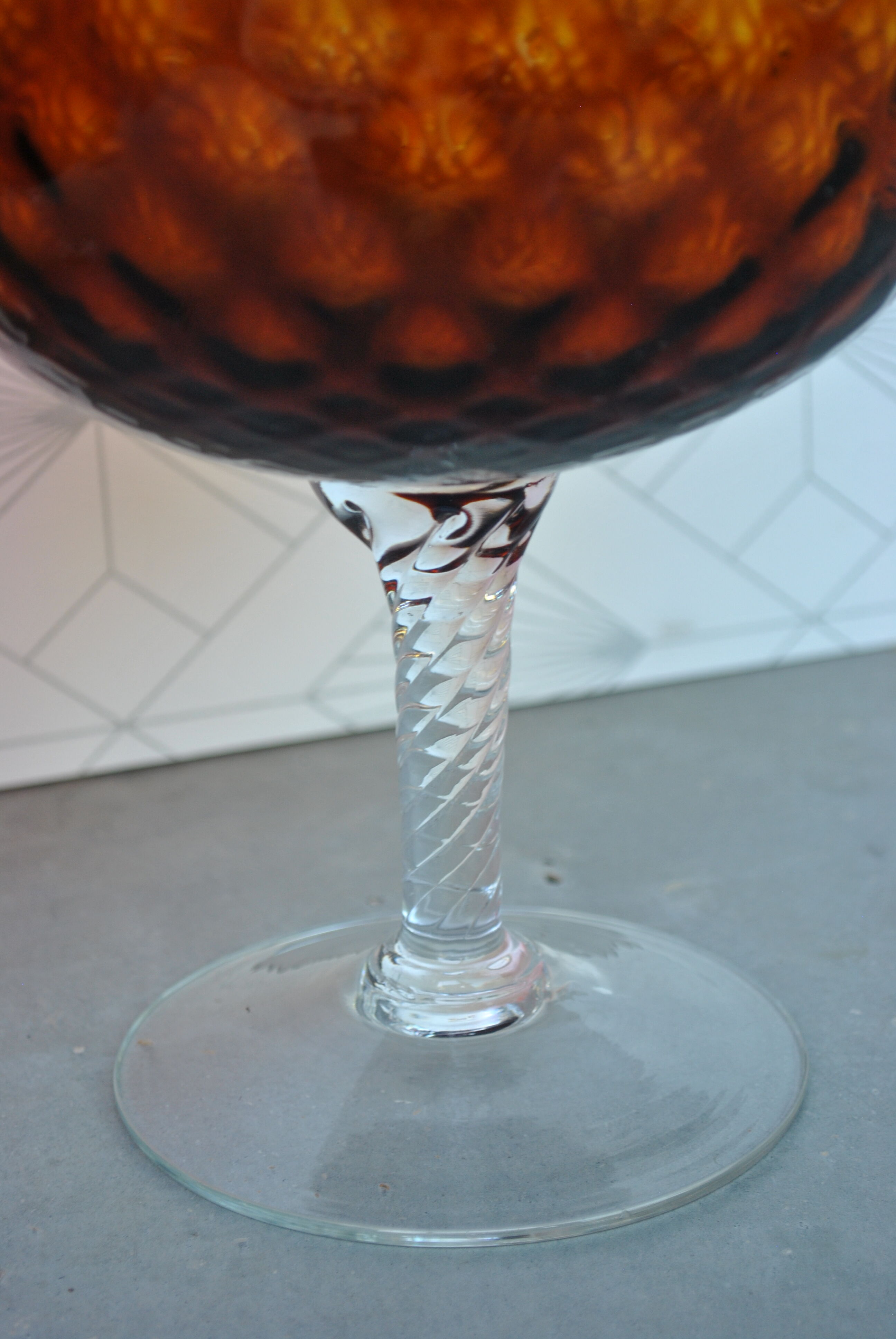 Paire de vases coupe Empoli