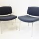 Set of 6 chairs "conseil" of Pierre Guariche for Meurop 1960