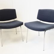 Suite de 6 chaises Conseil de Pierre Guariche pour Meurop 1960