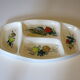 Serving dish with compartments