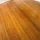 Table a manger scandinave, extensible en teck circa 60