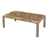 60s Onyx Marble Coffee Table