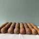 Old wooden bowling game turned late nineteenth century