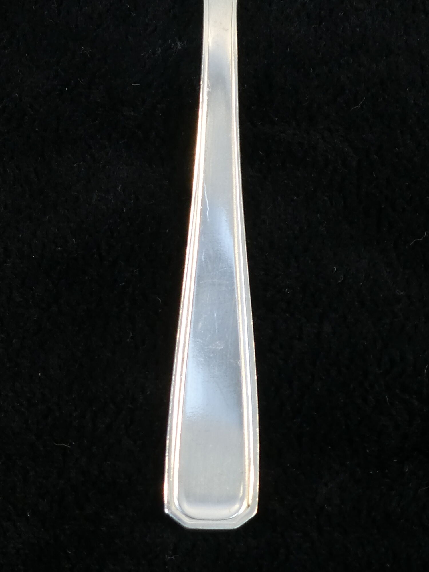 12 oyster forks BOULENGER ART DECO in silver metal Model SUZY