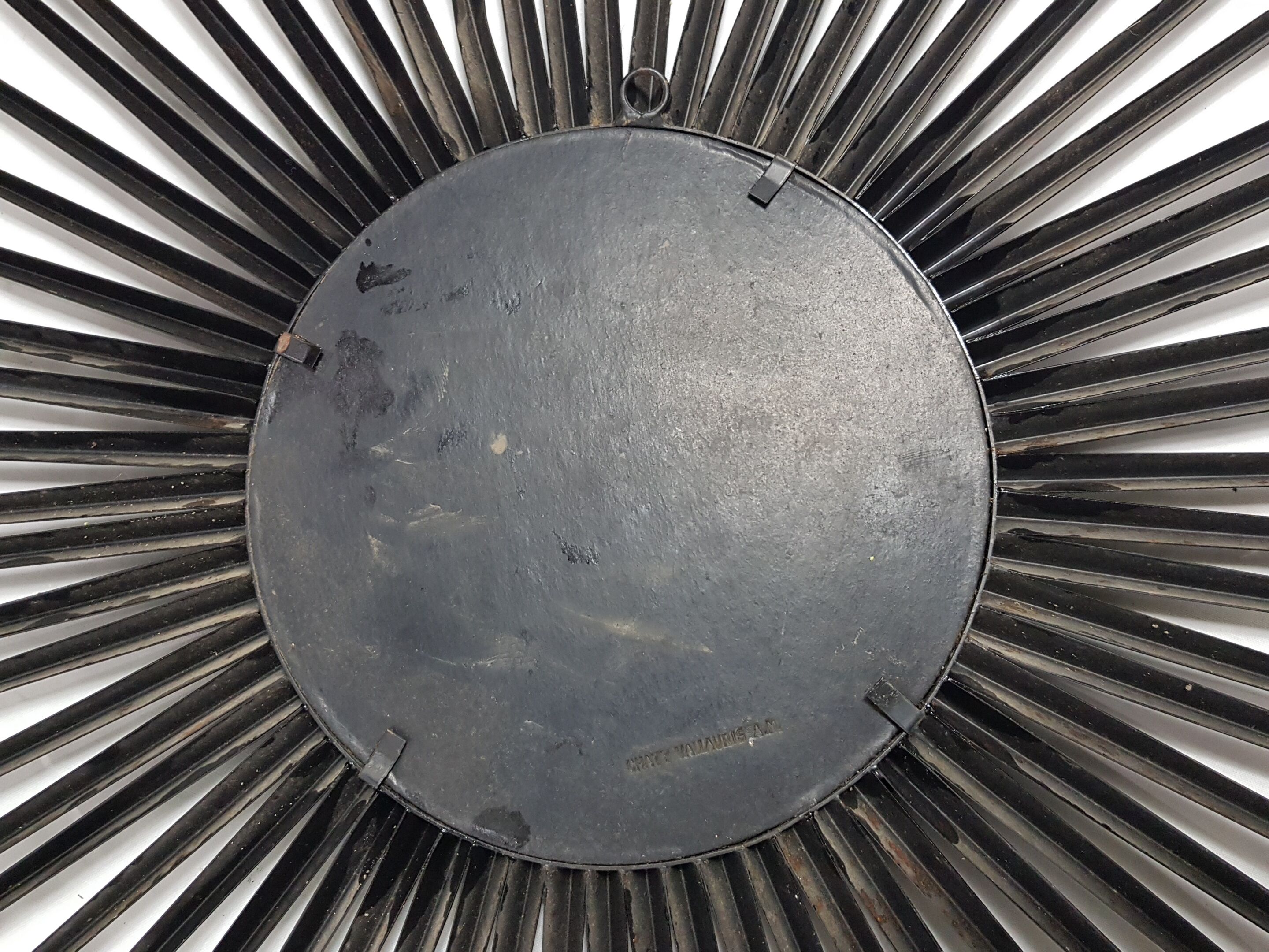 Sun Mirror Chaty Vallauris black 60s - 70cm