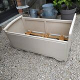 Wooden children's bed