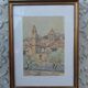 Salon de Provence Aquarelle Eglise St Michel Roger Dumax