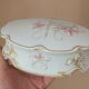 Biscuit candy box from Limoges - The star - hand-enhanced
