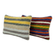 Set of 2 vintage kilim cushion covers 41x61 cm