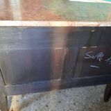 Commode en marqueterie style Transition Louis XV-Louis XVI