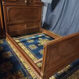 Louis XVI walnut bed