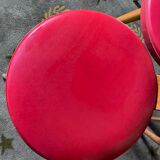 Suite of 8 baumann bistro chairs model Mondor