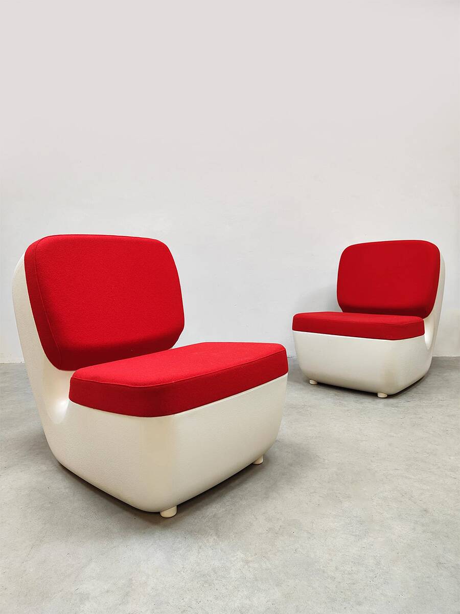 Italian design Magis Nimrod lounge chairs Marc Newson