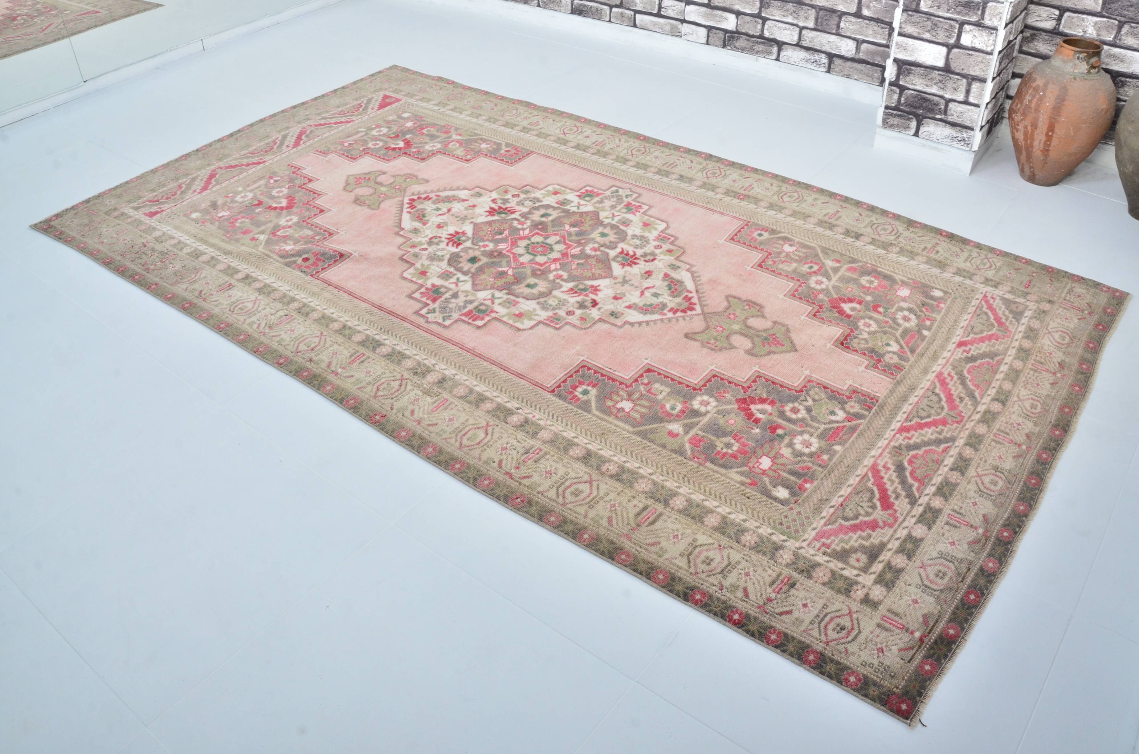 Oushak Turkish Vintage Rug sku 3311