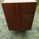 Vintage chest of drawers with 3 drawers in varnished teak