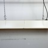 Beige Industrial Hanging Tube Light from Famor , 1970s