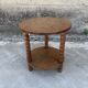 Table d’appoint ronde ancienne
