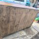 Vintage rustic Parisian sideboard with 3 doors and 3 drawers