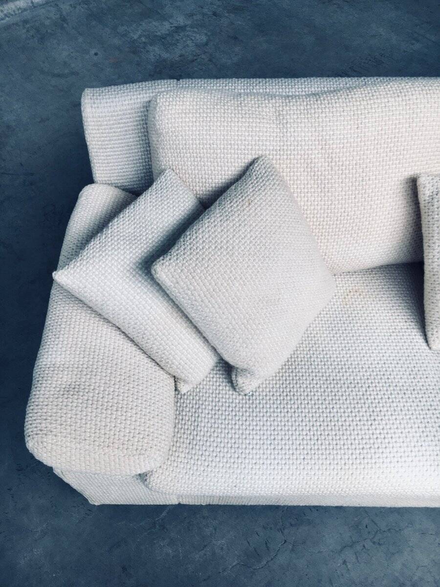 Mid-Century Modern Design Boucle Wool 3-Seater Sofa, 1960s