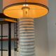 Travertine lamp from the 70s