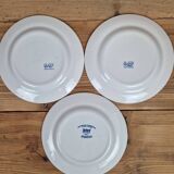 Composition of 6 ceramic dessert plates
